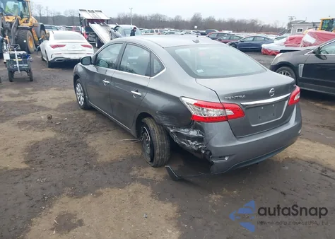 2015 Nissan Sentra Sv z USA, uszkodzony, nr VIN 3N1AB7AP8FY259839
